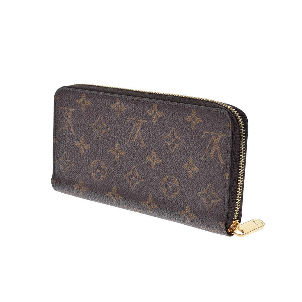 Louis Vuitton Pink Monogram Long Fuchsia Canvas Wallet Zippy Pink